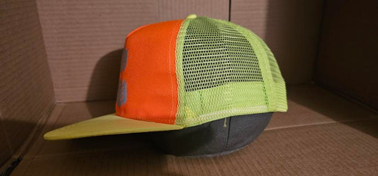 Skate & Explore - orange and yellow mesh cap