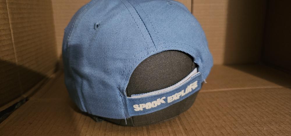 Skate and Explore - blue baseball cap