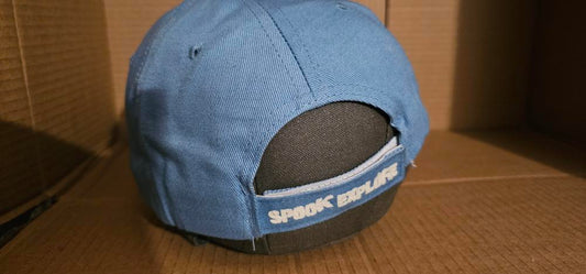 Skate and Explore - blue baseball cap